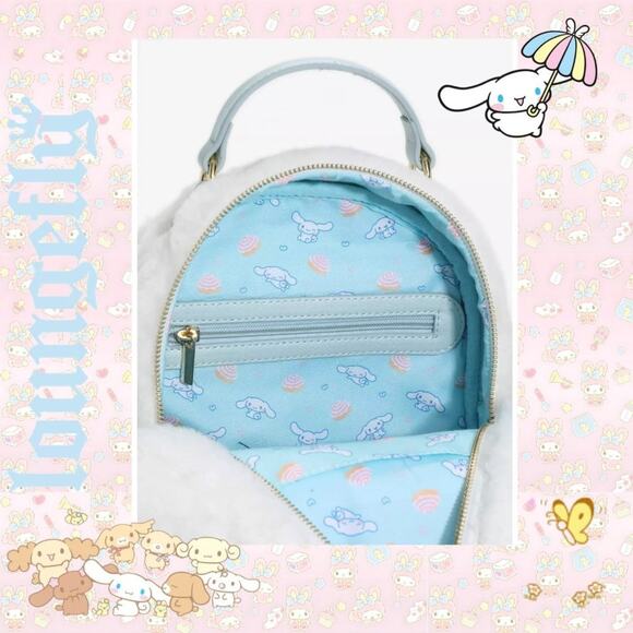 NWT Loungefly Sanrio Cinnamoroll Cupcake Mini Backpack - Picture 5 of 5